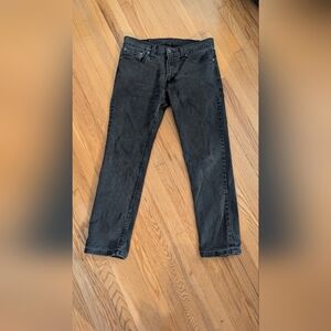 Levi's Black Straight Jeans Classic Fit